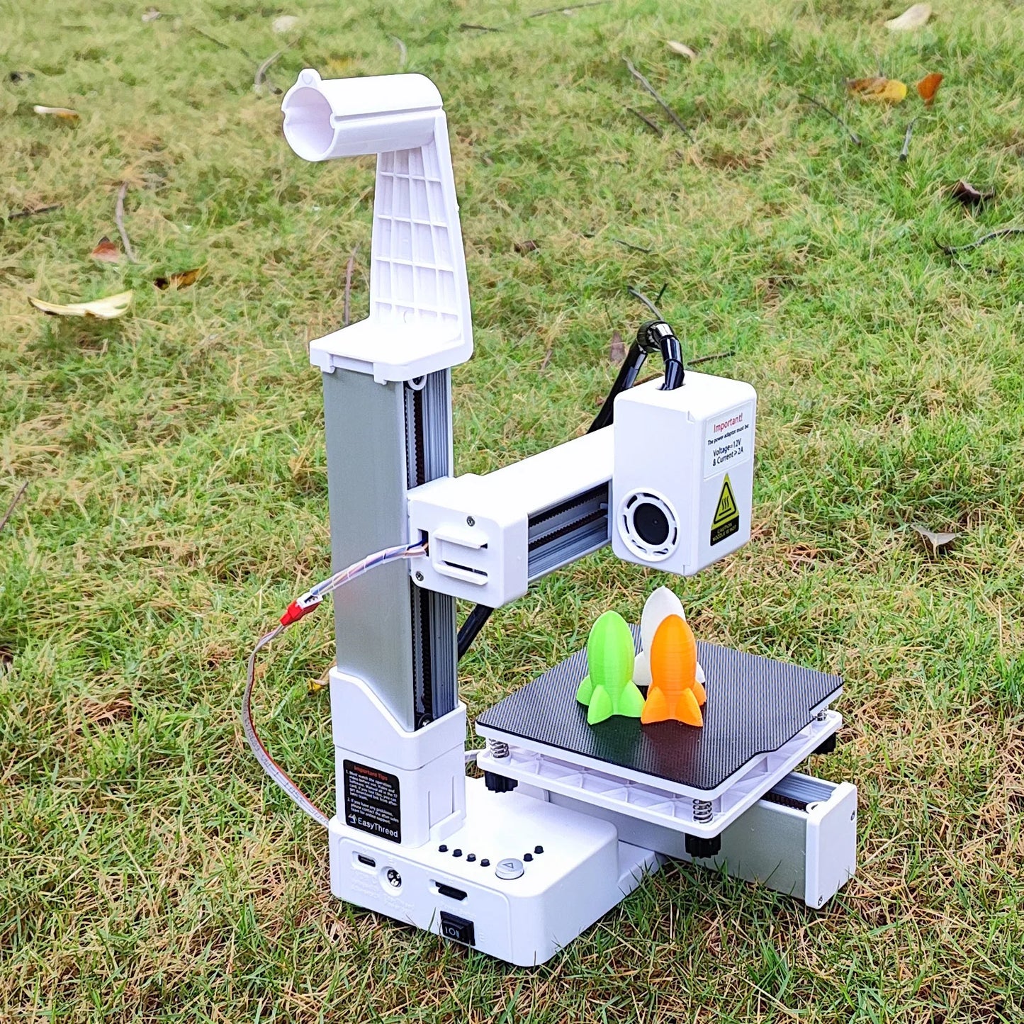 EasyThreed Entry-Level 3D Printer โ Compact, PLA/TPU Compatible, Includes Power Adapter