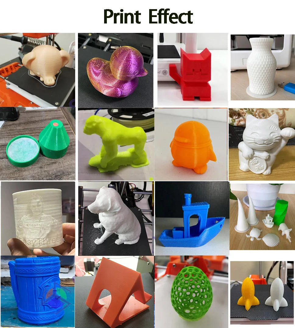 EasyThreed Entry-Level 3D Printer โ Compact, PLA/TPU Compatible, Includes Power Adapter