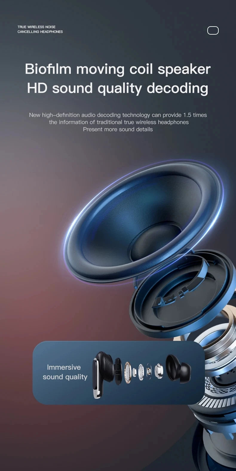 JBL Tour Pro 2 True Wireless Bluetooth Earphones with Noise Cancelling and LED Display Case