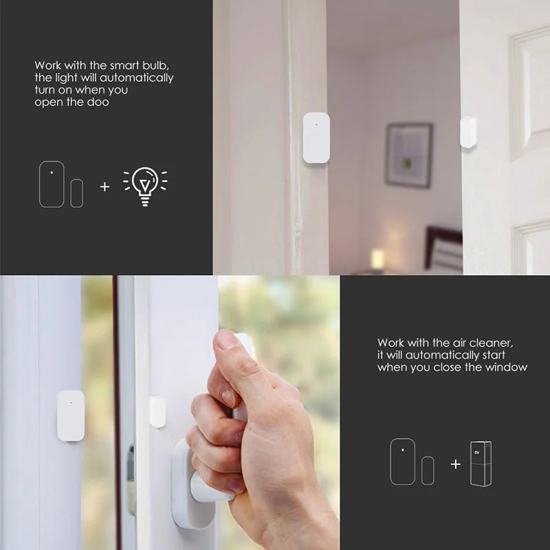 Aqara Smart Door and Window Sensor Zigbee – Wireless Connection for Smart Home Systems