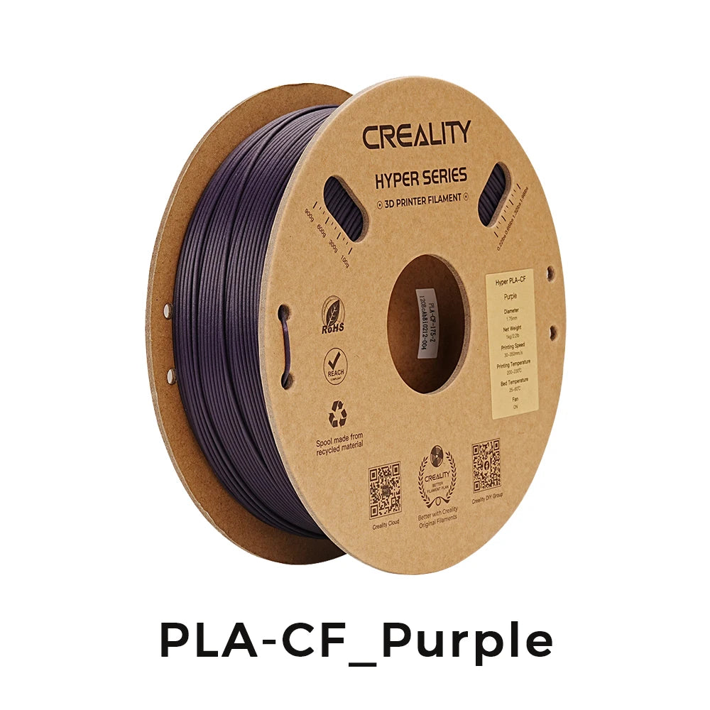 Creality 3D Printer Filament 1.75mm – 1KG Spool (PLA, PETG, ABS, TPU) – Multiple Colour Options