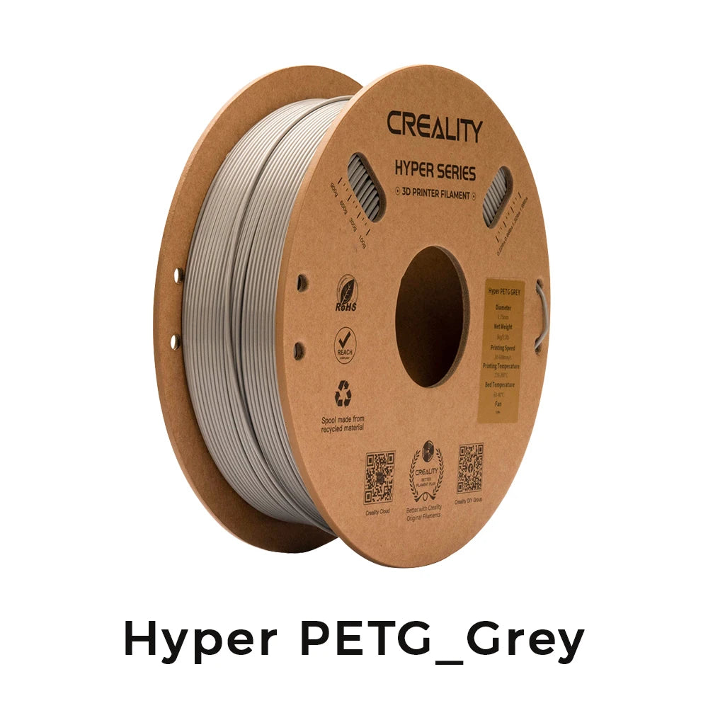 Creality 3D Printer Filament 1.75mm – 1KG Spool (PLA, PETG, ABS, TPU) – Multiple Colour Options