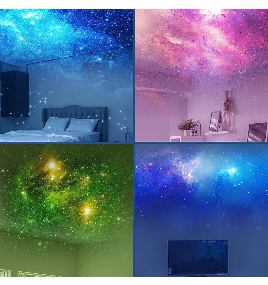 Astronaut Galaxy Projector – Starry Sky & 3D Nebula LED Light.