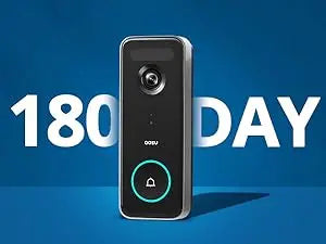 AOSU 5MP Ultra HD 2.4/5G WiFi Video Doorbell Outdoor Camera PIR Motion Detection 2-Way Audio Wireless Door Bell Support Alex