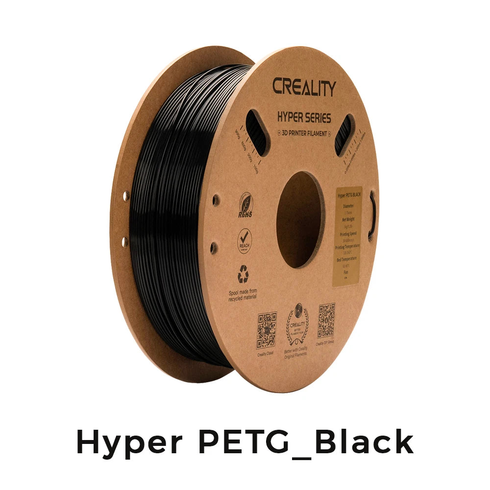 Creality 3D Printer Filament 1.75mm – 1KG Spool (PLA, PETG, ABS, TPU) – Multiple Colour Options